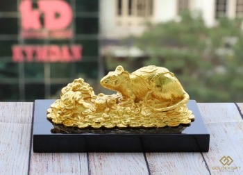 Tượng Chuột Phong Thủy Mạ Vàng Linh Vật Chiêu Tài, Khởi Đầu Hanh Thông